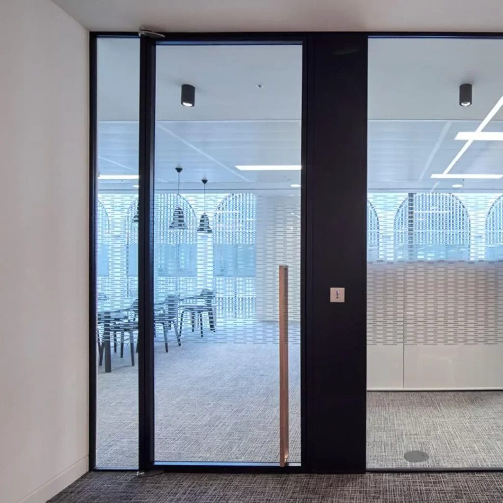 Acoustic Glass Doors