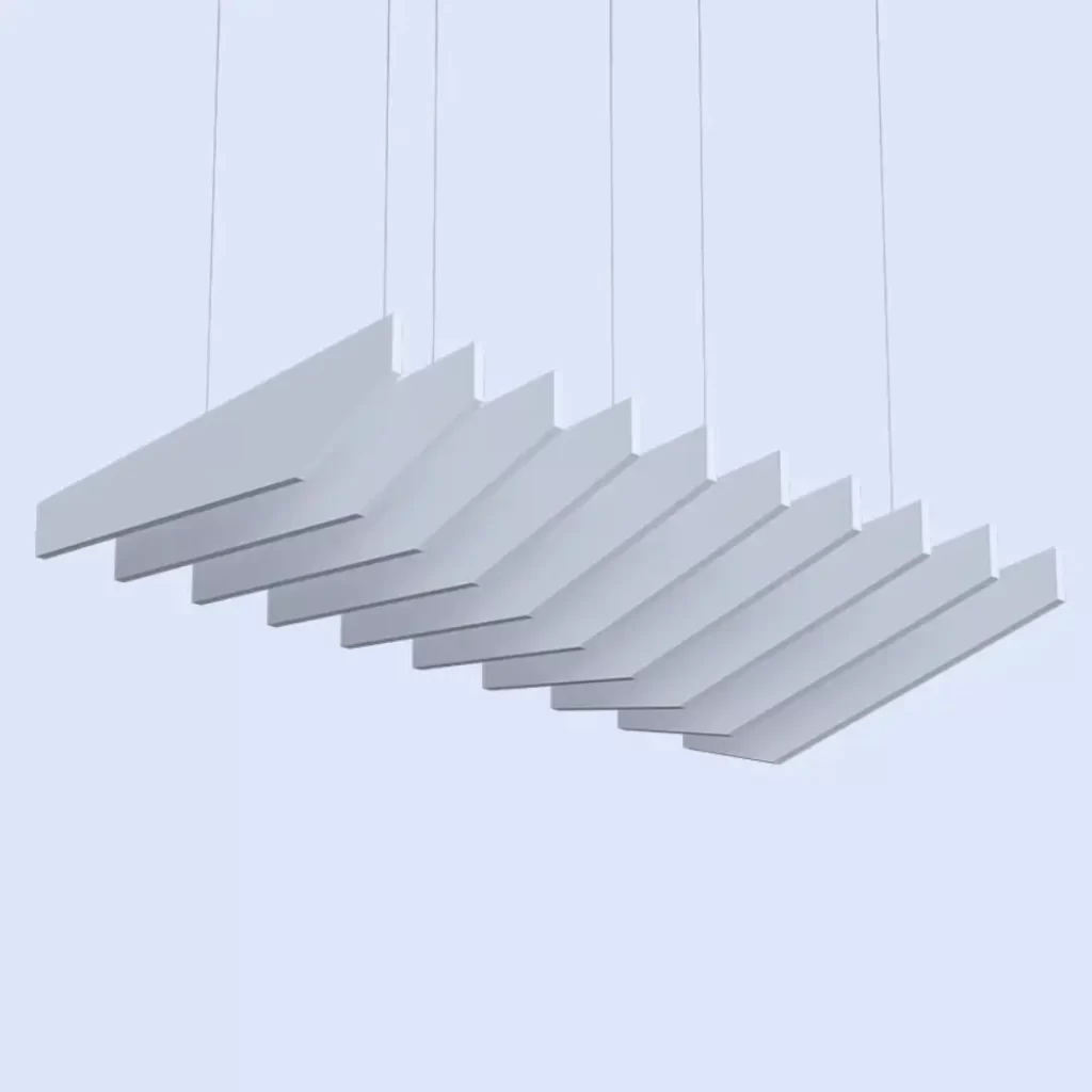 Pointed Ceiling Baffles