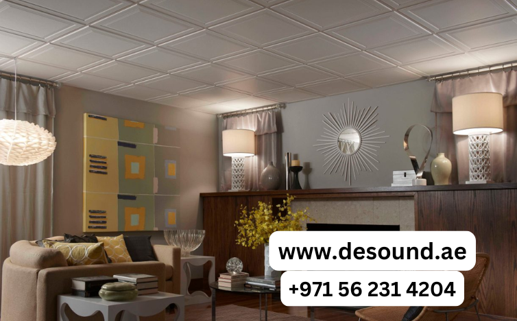 Acoustic Panels Improve Sound in High-Ceiling Rooms