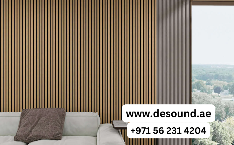 Solid Oak Acoustic Wall Panels