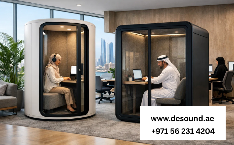 Boosting Focus in Abu Dhabi Offices with Acoustic Pods