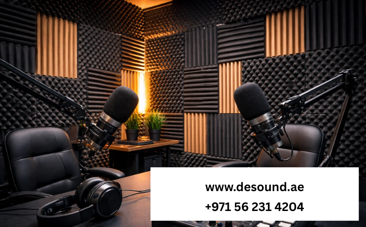 Podcast Soundproofing Improves Audio Quality in Dubai Studios