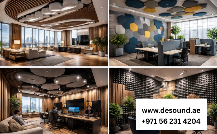 Custom Acoustic Solutions in Dubai for Offices & Studios