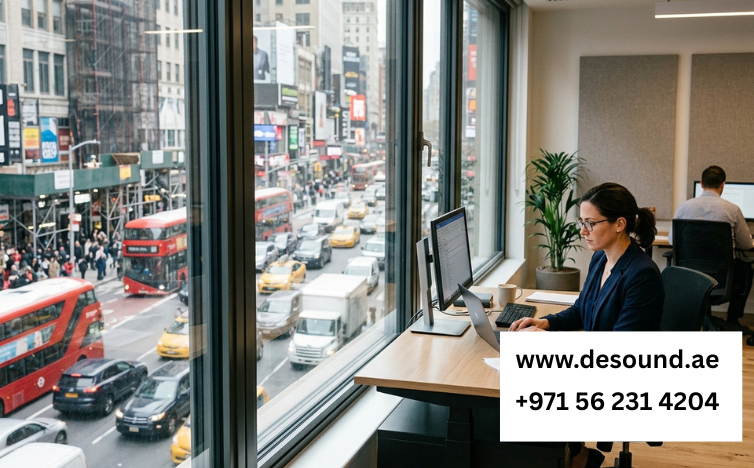 Soundproof Windows for Offices in Busy Areas