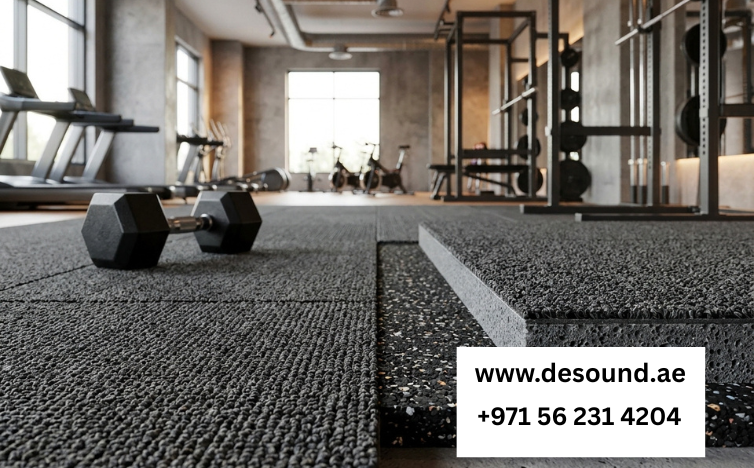 Acoustic Carpet for Dubai Gyms and Fitness Studios