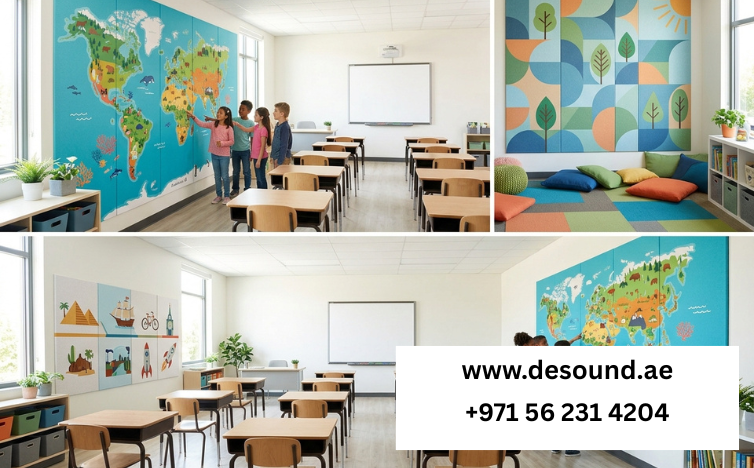 How Printed Panels Transform Dubai School Classrooms