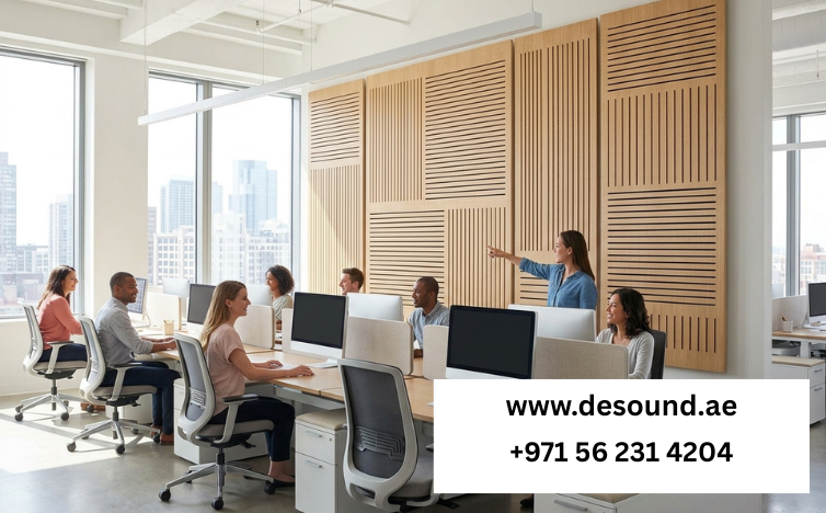Why Dubai Offices Are Choosing Acoustic Wood Panels