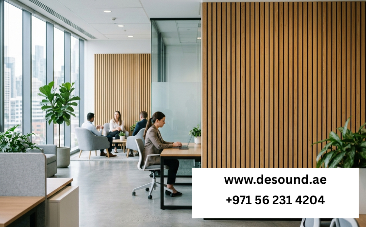 Why Dubai Offices Are Choosing Acoustic Wood Panels